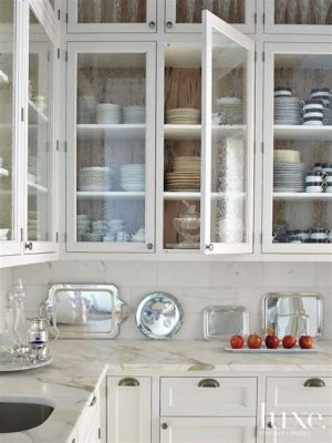 How to Put Glass in Cabinet Doors: A Symphony of Light and Shadow